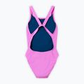 Strój pływacki jednoczęściowy damski Speedo Solid Leaderback orchid shine 2