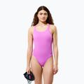 Strój pływacki jednoczęściowy damski Speedo Solid Leaderback orchid shine 3