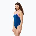 Strój pływacki jednoczęściowy damski Speedo Solid Turnback denim teal 2
