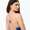 Strój pływacki jednoczęściowy damski Speedo Solid Turnback denim teal 4