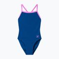 Strój pływacki jednoczęściowy damski Speedo Solid Turnback denim teal 6