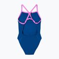 Strój pływacki jednoczęściowy damski Speedo Solid Turnback denim teal 7