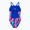 Strój pływacki jednoczęściowy damski Speedo FL Printed Turnback brushy glitch/hope 7