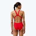 Strój pływacki jednoczęściowy damski Speedo Solid Endurancex Leaderback team red 4