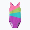 Strój kąpielowy jednoczęściowy dziecięcy Speedo Radiating Splice neon jelly
