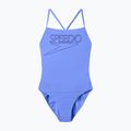 Strój pływacki jednoczęściowy damski Speedo Endurance+ Logo Thin Strap moonlight lavender