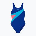 Strój kąpielowy jednoczęściowy dziecięcy Speedo Hyperboom Butterfly Back night watch/hyper teal