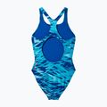 Strój kąpielowy jednoczęściowy dziecięcy Speedo Hyperboom Print Medalist night watch/hyper teal 2