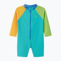 Strój kąpielowy jednoczęściowy dziecięcy Speedo Colorblock Zip LS aqua breeze