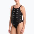 Strój pływacki jednoczęściowy damski Nike Hydrastrong Multi Pr jet black