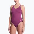 Strój pływacki jednoczęściowy damski Nike Effortless Essential desert pink