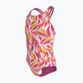 Strój kąpielowy jednoczęściowy dziecięcy Nike Spiderback desert pink 2