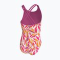 Strój kąpielowy jednoczęściowy dziecięcy Nike Spiderback desert pink 3