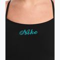 Strój pływacki jednoczęściowy damski Nike Hydrastrong Logo Gra jet black 4