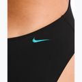 Strój pływacki jednoczęściowy damski Nike Hydrastrong Logo Gra jet black 5