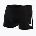 Bokserki kąpielowe chłopięce Nike Logo Graphic Square Leg black