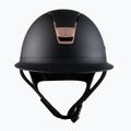 Kask jeździecki Samshield Miss Shield Shadowmatt Rose Gold Chrome czarny 2