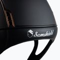 Kask jeździecki Samshield Miss Shield Shadowmatt Rose Gold Chrome czarny 6