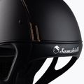 Kask jeździecki Samshield Shadowmatt Rose Gold Trim Blason czarny 7