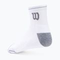 Skarpety męskie Wilson 3PP Quarter L&R 3 pary white/light heather/grey 2