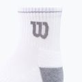 Skarpety męskie Wilson 3PP Quarter L&R 3 pary white/light heather/grey 3