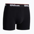 Bokserki męskie Wilson W875H-270L 2 pary black/grey 6