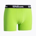 Bokserki męskie Wilson W875V-270L 2 pary lime green/black 7