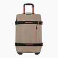 Walizka podróżna American Tourister Urban Track Duffle With Wheels 55 l beige/orange
