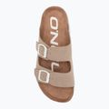 Klapki damskie O'Neill Sandy Platform Slider Low tan 5