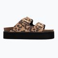 Klapki damskie O'Neill Sandy Platform Low leopard 2