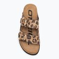 Klapki damskie O'Neill Sandy Platform Low leopard 5