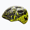 Kask rowerowy dziecięcy Lazer Nutz KinetiCore black flash/yellow 8