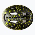 Kask rowerowy dziecięcy Lazer Nutz KinetiCore black flash/yellow 12