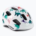 Kask rowerowy dziecięcy Lazer Pnut KC dinosaurs