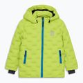 Kurtka narciarska dziecięca LEGO Lwjipe 706 lime green/blue
