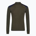 Bluza termoaktywna męska Dovre Folded Collar khaki 4