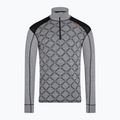 Bluza termoaktywna męska Dovre Half Zip Jacquard grey 5