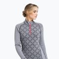 Bluza termoaktywna damska Dovre Half Zip Jacquard grey 2
