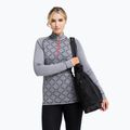 Bluza termoaktywna damska Dovre Half Zip Jacquard grey 4