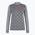 Bluza termoaktywna damska Dovre Half Zip Jacquard grey 5