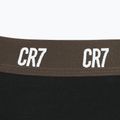 Bokserki męskie CR7 Basic Trunk 3 pary black/brown 4