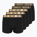 Bokserki męskie CR7 Basic Trunk 5 par 2321 black