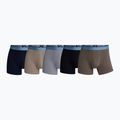 Bokserki męskie CR7 Basic Trunk 5 par 2412 multicolur