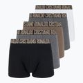 Bokserki męskie CR7 Basic Trunk 5 par 2413 multicolur