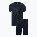 Piżama męska CR7 Pyjama Short dark grey melange