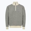 Sweter męski Dovre Knitted Half Zip Pullover beige