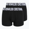 Bokserki męskie CR7 Fashion Trunk 2 pack black