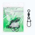 Krętlik sumowy MADCAT Stainles Ball Bearing Swivels Egg Snap czarny 70913