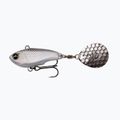 Przynęta spinningowa Savage Gear Fat Tail Spin Sinking white/silver