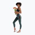 Legginsy treningowe damskie Girlfriend Collective Pocket moss 2